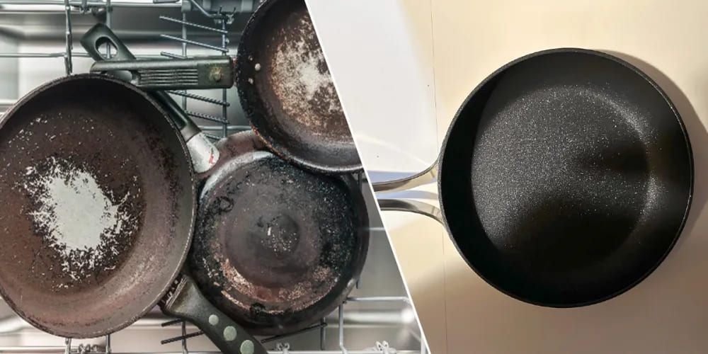 Chef Julian testing the SwissCraftedPan in his professional restaurant kitchen